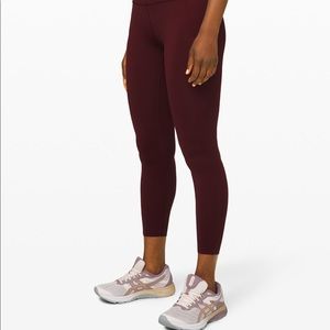LuLuLemon In Movement Tight 7/8 Length